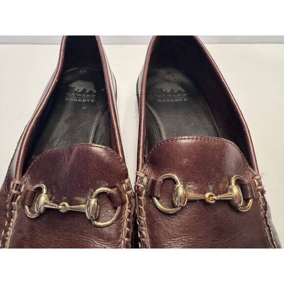 Size 11 Onward Reserve Horse Bit Loafers Brown Slip On Leather Country Club main image 13